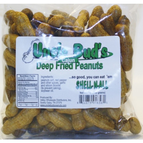 Uncle Bud's Deep Fried Cajun Peanuts - 7 oz