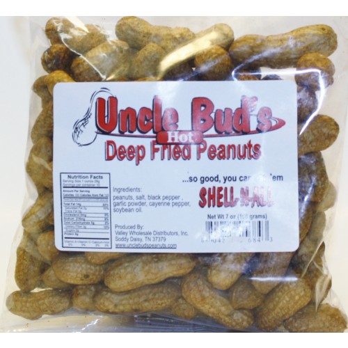 Uncle Bud's Deep Fried Hot Peanuts - 7 oz