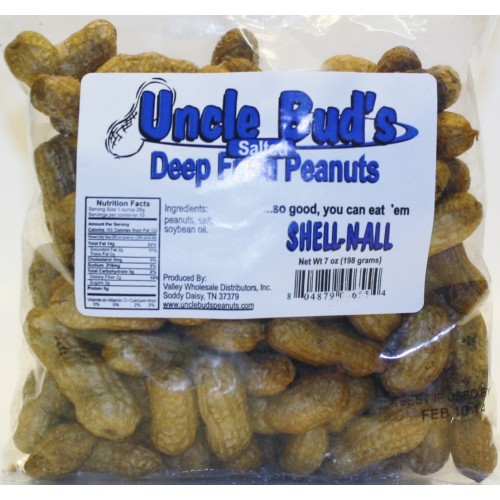 Uncle Bud's Deep Fried Salted Peanuts - 7 oz