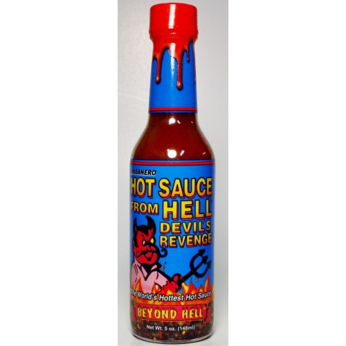 Habanero Hot Sauce from Hell - 5 oz